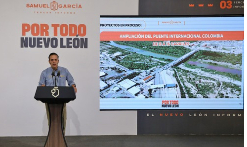 Impulsa NL la construcción de 2 puentes fronterizos en puerto Colombia-Laredo