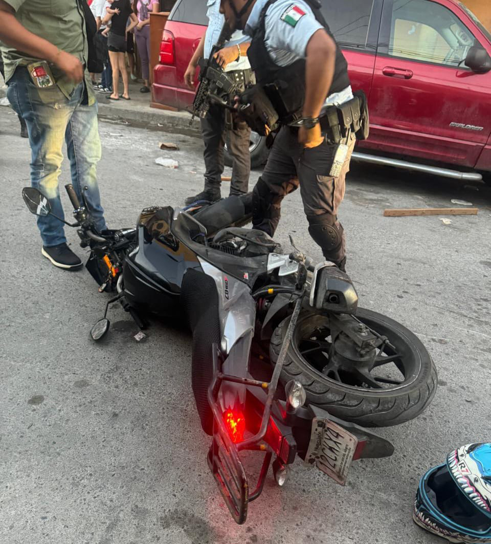 Recupera Policía de Monterrey en el barrio El Pozo, 3 motos robadas