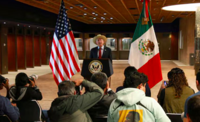 México no es seguro hoy, porque la estrategia “abrazos no balazos” no funcionó: Embajador de EU