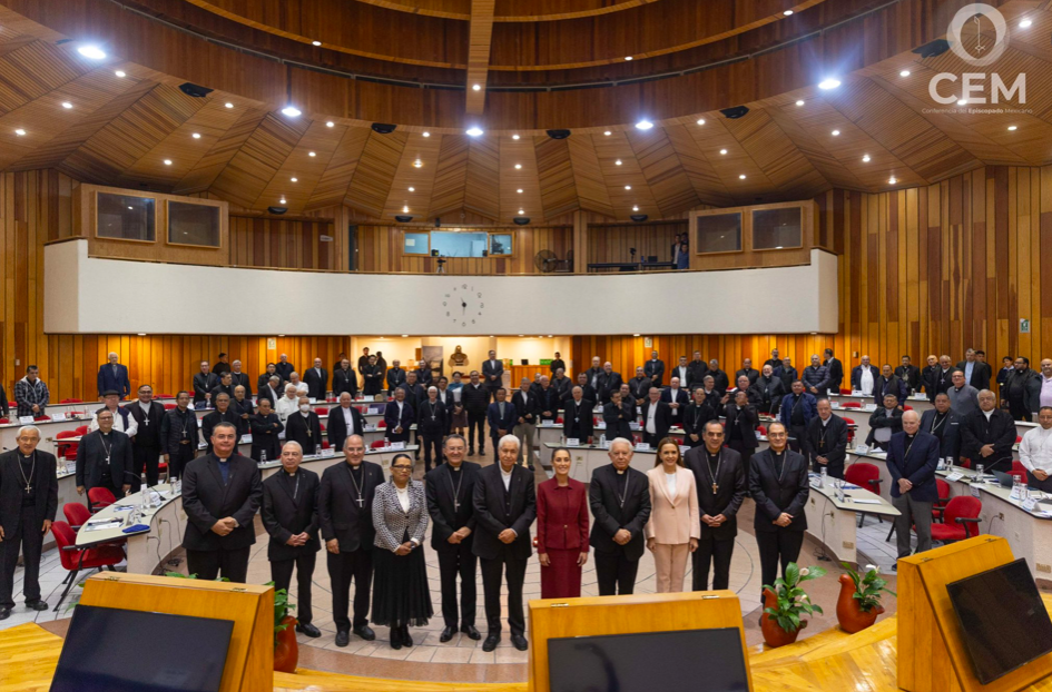 Externa la Conferencia del Episcopado Mexicano a Sheinbaum preocupación por violencia