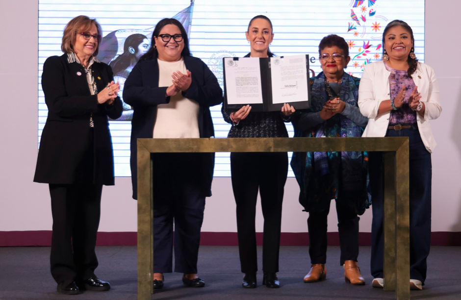 Las mujeres ya estamos en la Constitución: Claudia Sheinbaum