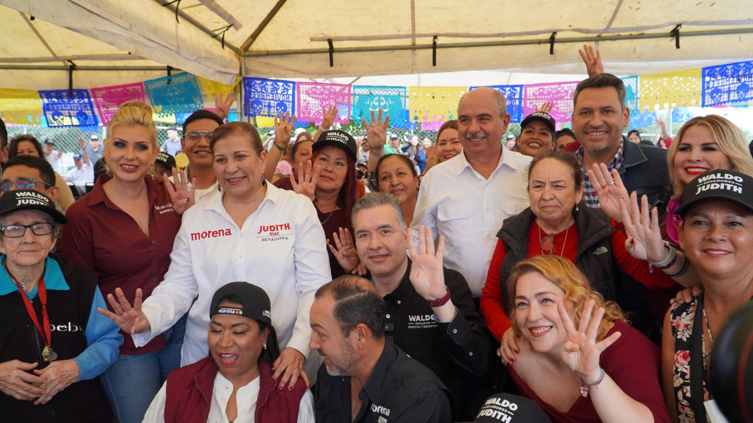 Waldo y Judith celebran la Reforma Judicial en Monterrey, Guadalupe y Montemorelos