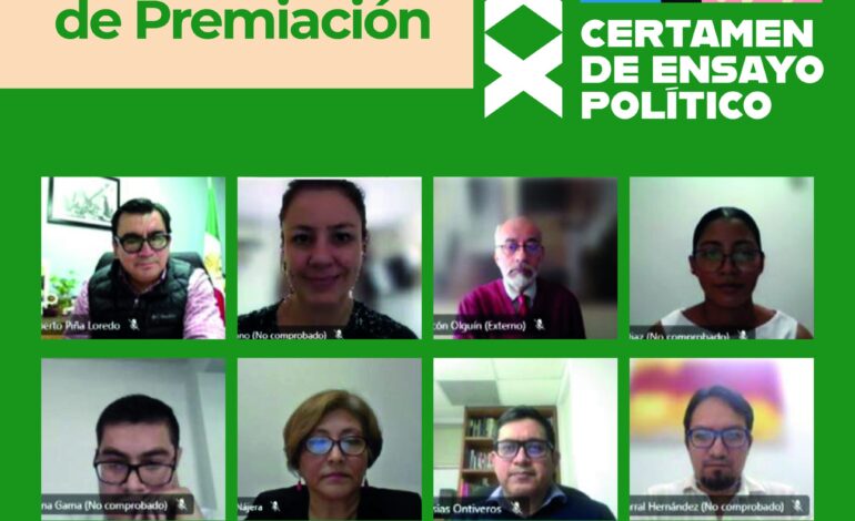 Premia IEEPCNL a ensayos políticos ganadores