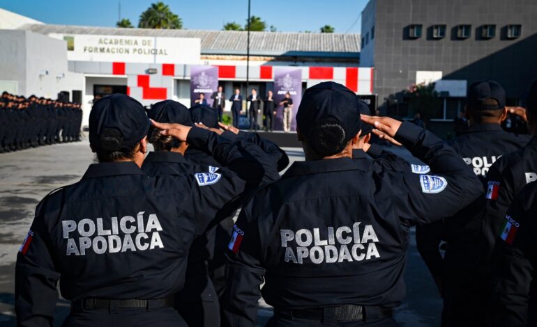 Reconoce César Garza esfuerzo de policías para mejorar percepción de seguridad