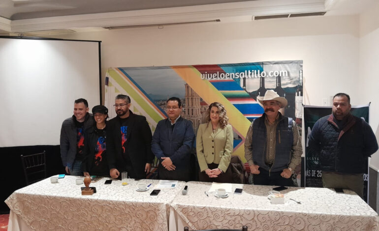 Promocionan próximos eventos en Saltillo, Coahuila
