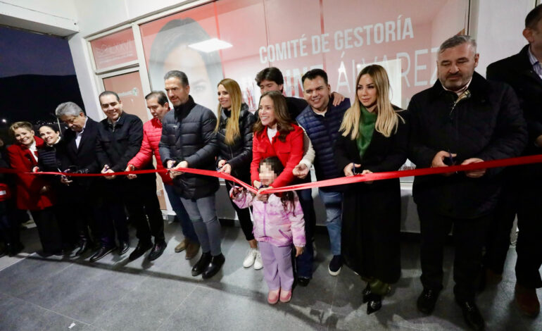 Reinaugura Ivonne Álvarez comité de gestoría