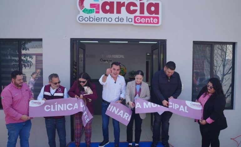 Cumple Alcalde de García promesa de campaña: Abre Clínica Veterinaria Municipal