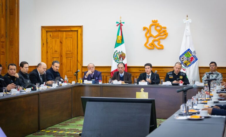 Alcaldes y nuevo Fiscal se integran a la Mesa de Seguridad de NL