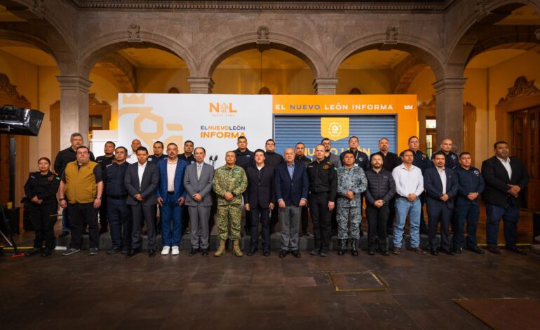 Informa Mesa de Seguridad reducción de los delitos en NL
