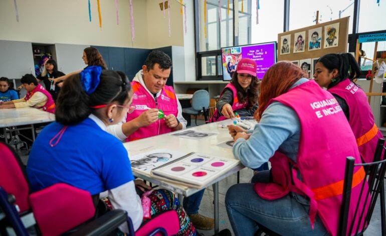 Celebra Igualdad e Inclusión Día del Amor y la Amistad en Instituto Nuevo Amanecer