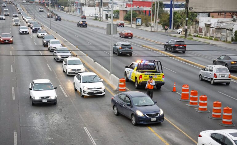Mantendrá Monterrey carril reversible en Gonzalitos