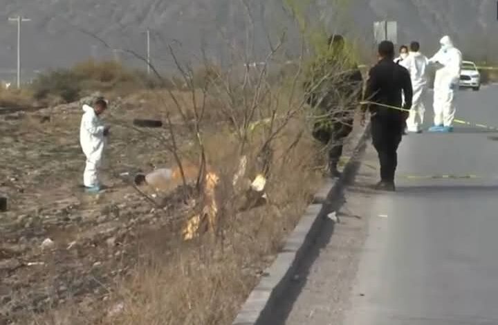 Asesinan y abandonan cuerpo de hombre en Carretera a Icamole