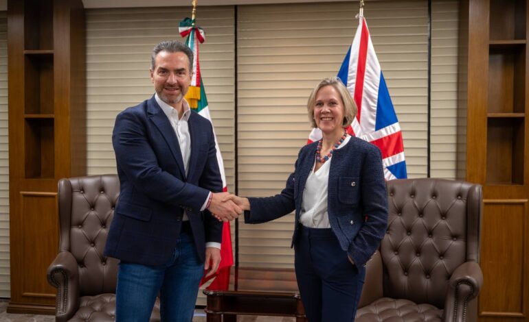 Ofrece Reino Unido apoyo a Monterrey para el Mundial FIFA 2026