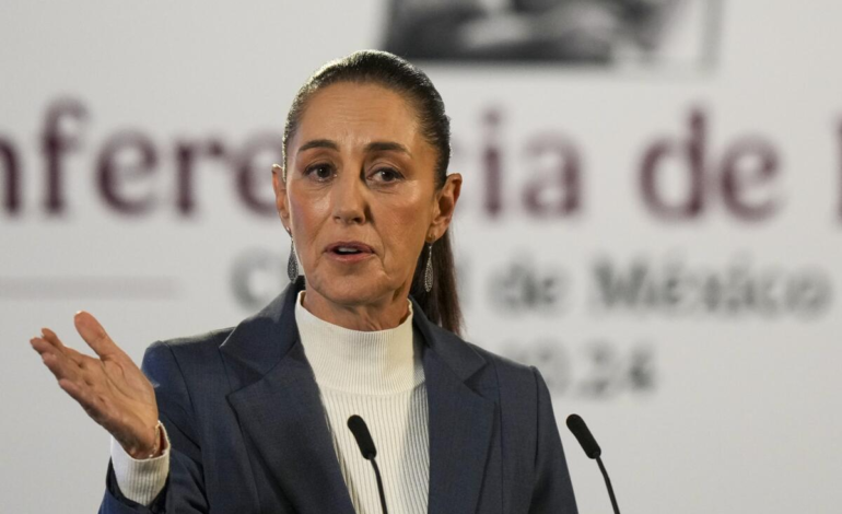 “Que nadie se atreva a violar la soberanía”, advierte Sheinbaum ante presiones de gobierno de Trump