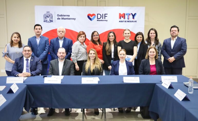 Instala DIF Monterrey Comisión de Protección para niñas, niños y adolescentes