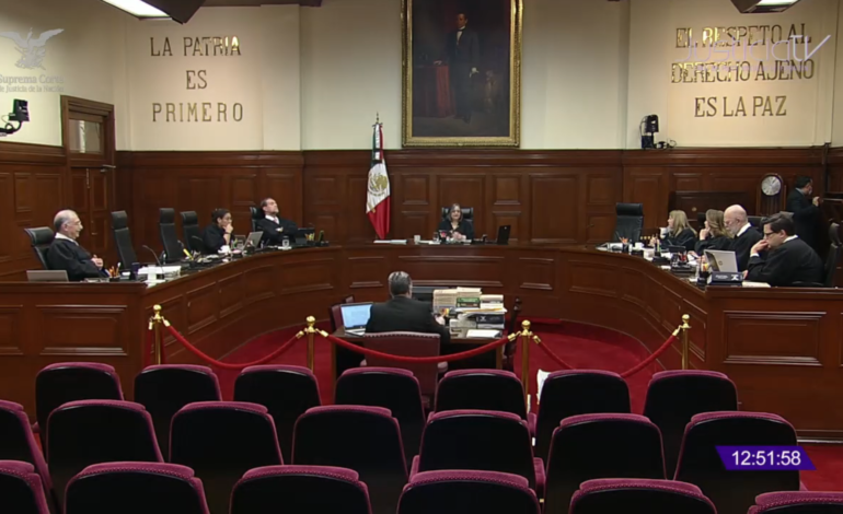 Rechaza Corte lista de candidatos del Comité del Poder Judicial insaculados por el Senado