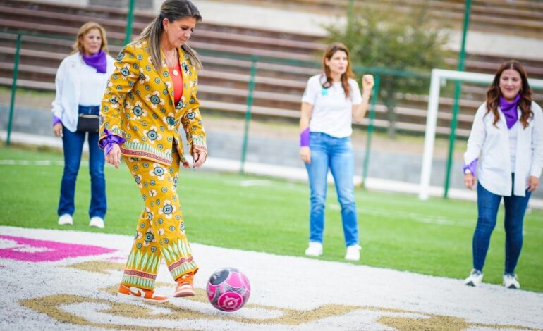 Conmemora Igualdad e Inclusión Día Internacional de la Mujer con torneo de fútbol femenil “Ellas Toman La Cancha 2025”