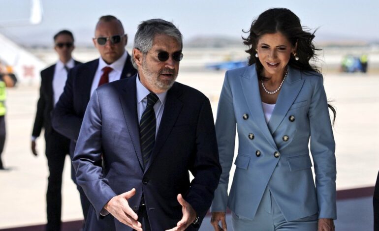Espera Sheinbaum trato cordial en reunión con secretaria de Seguridad Nacional de EU