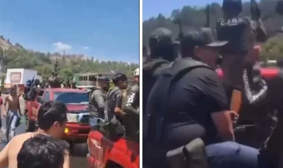 Inician investigación por desfile del CJNG en Michoacán