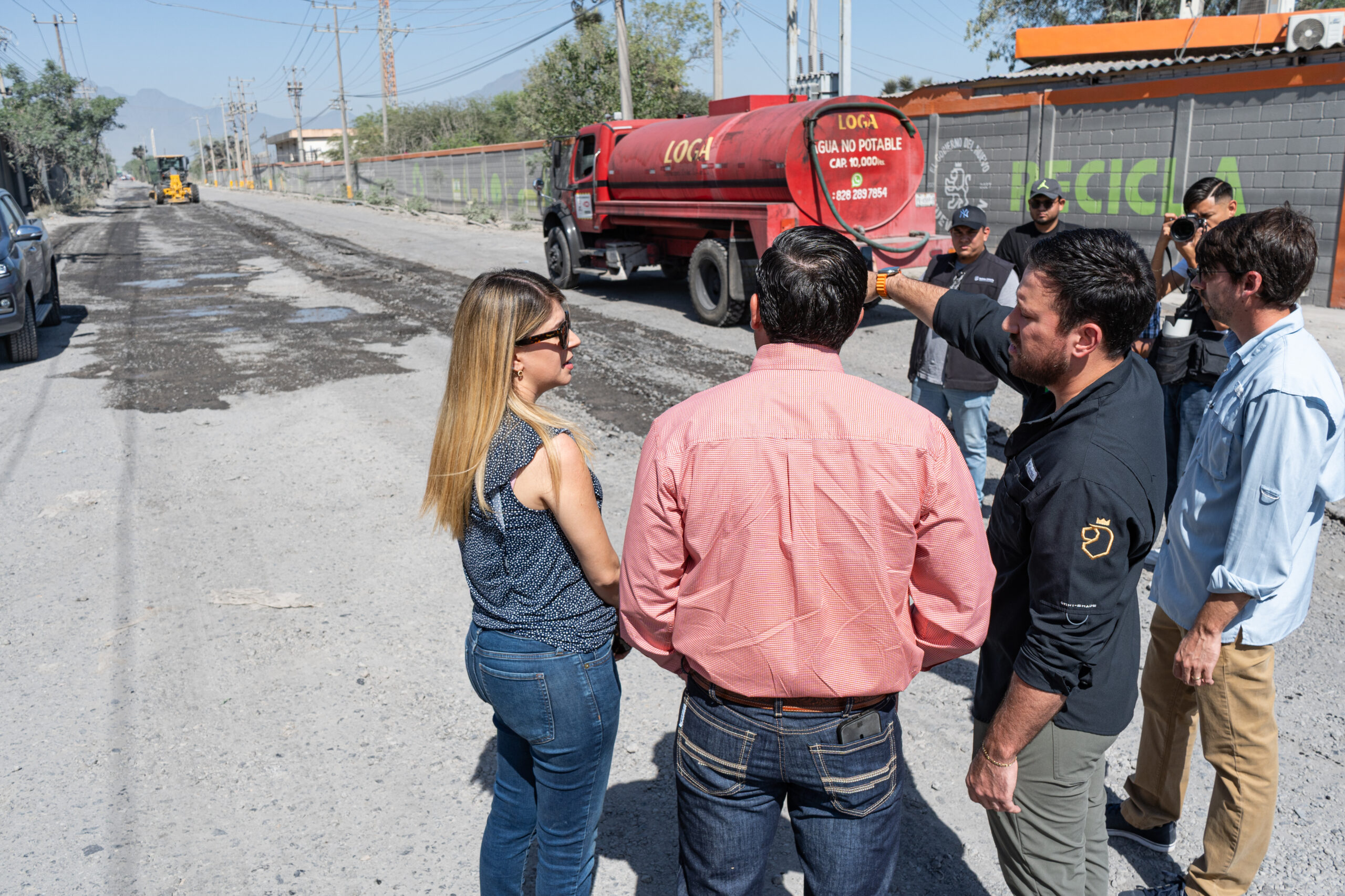 Arranca Fideurb la rehabilitación de la Avenida Fidel Velázquez en Salinas Victoria