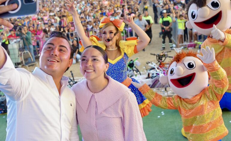 Disfrutan más de 14 mil asistentes de García el “Festival de la chiquillada 2025”