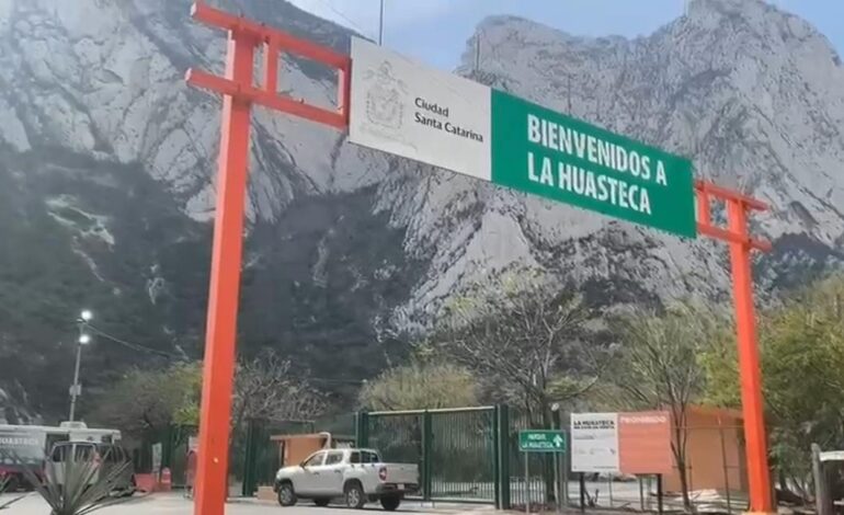 Regulan acceso a Huasteca e instalan puntos de hidratación por calor en Santa Catarina