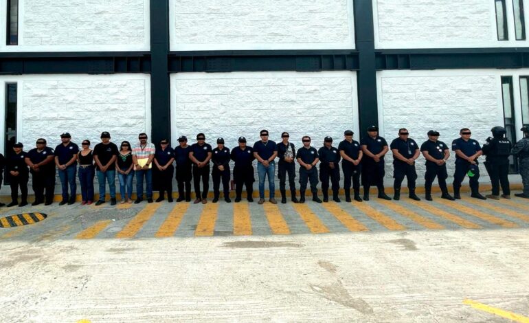 Atoran a 21 policías malandros en Suchiapa, Chiapas