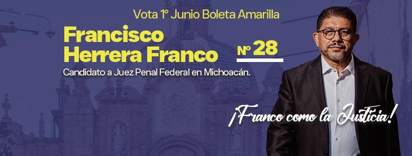 Francisco Herrera, fiscal vinculado al narco, busca ser Juez Federal en Michoacán