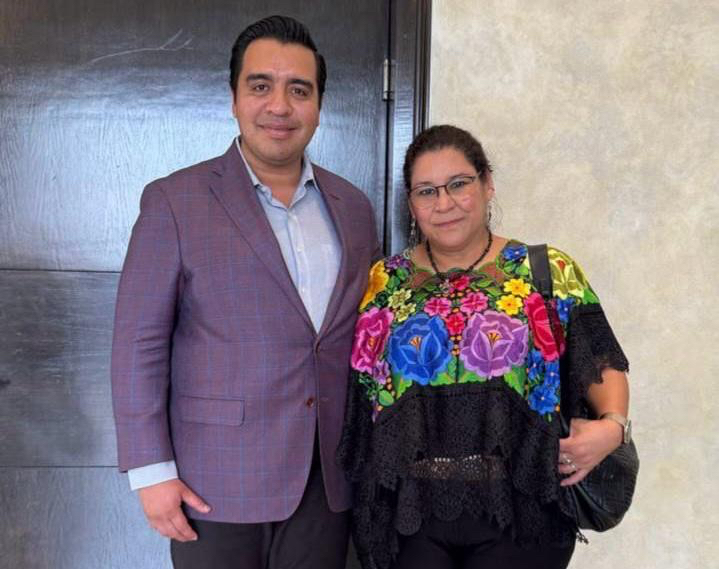 Se reúne Jesús Nava con la ministra Lenia Batres