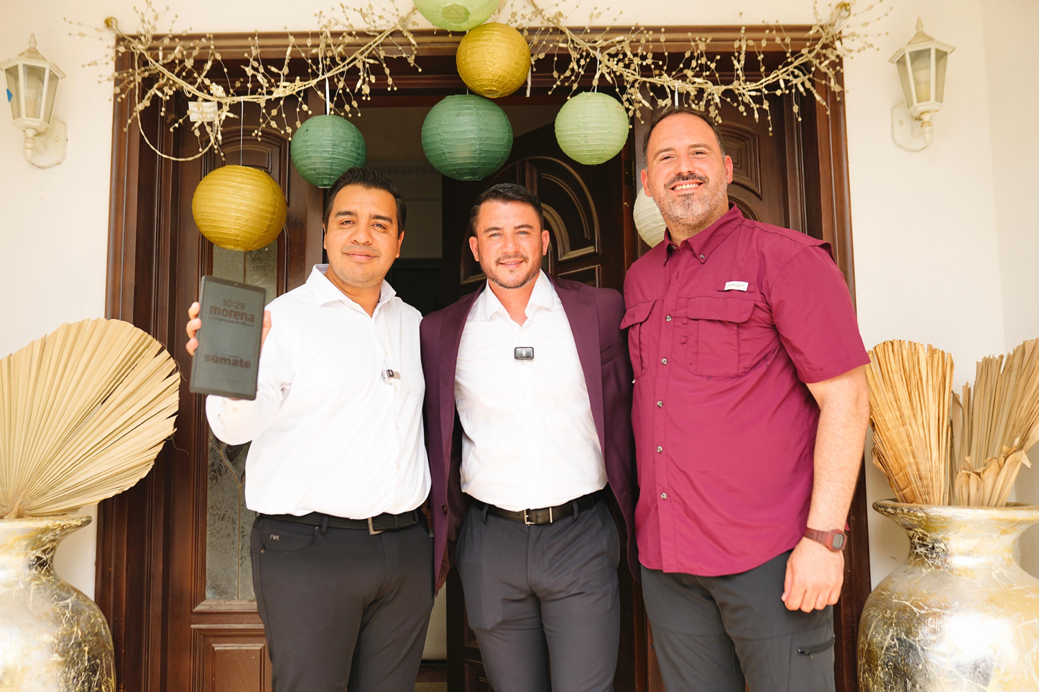 Encabeza el alcalde programa de afiliación a MORENA en Santa Catarina