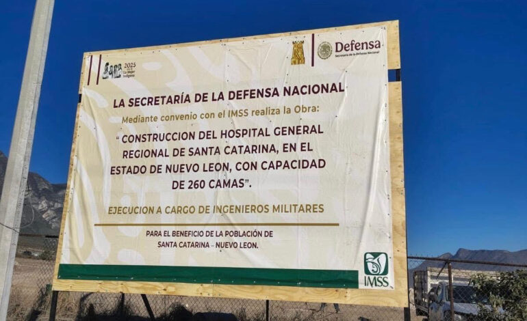Hospital Regional del IMSS en Santa Catarina será uno de los más avanzados del norte del país: Nava