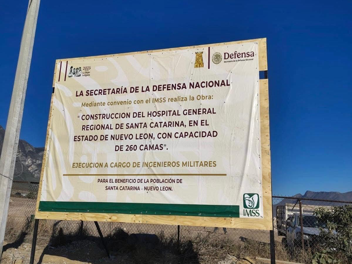 Hospital Regional del IMSS en Santa Catarina será uno de los más avanzados del norte del país: Nava