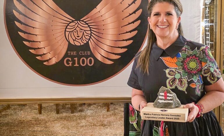 Recibe Martha Herrera Legendary Leader Award de la Fundación Rai y Zero Hunger Mission Initiative