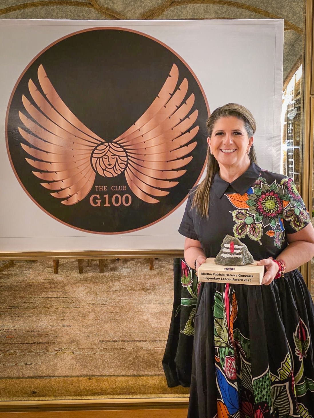 Recibe Martha Herrera Legendary Leader Award de la Fundación Rai y Zero Hunger Mission Initiative