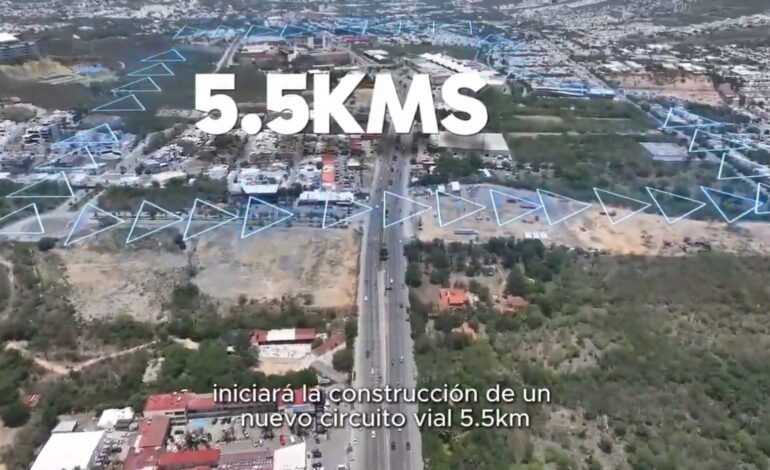 Resolverá Monterrey movilidad en zona sur con nuevo Circuito Vial Huajuco