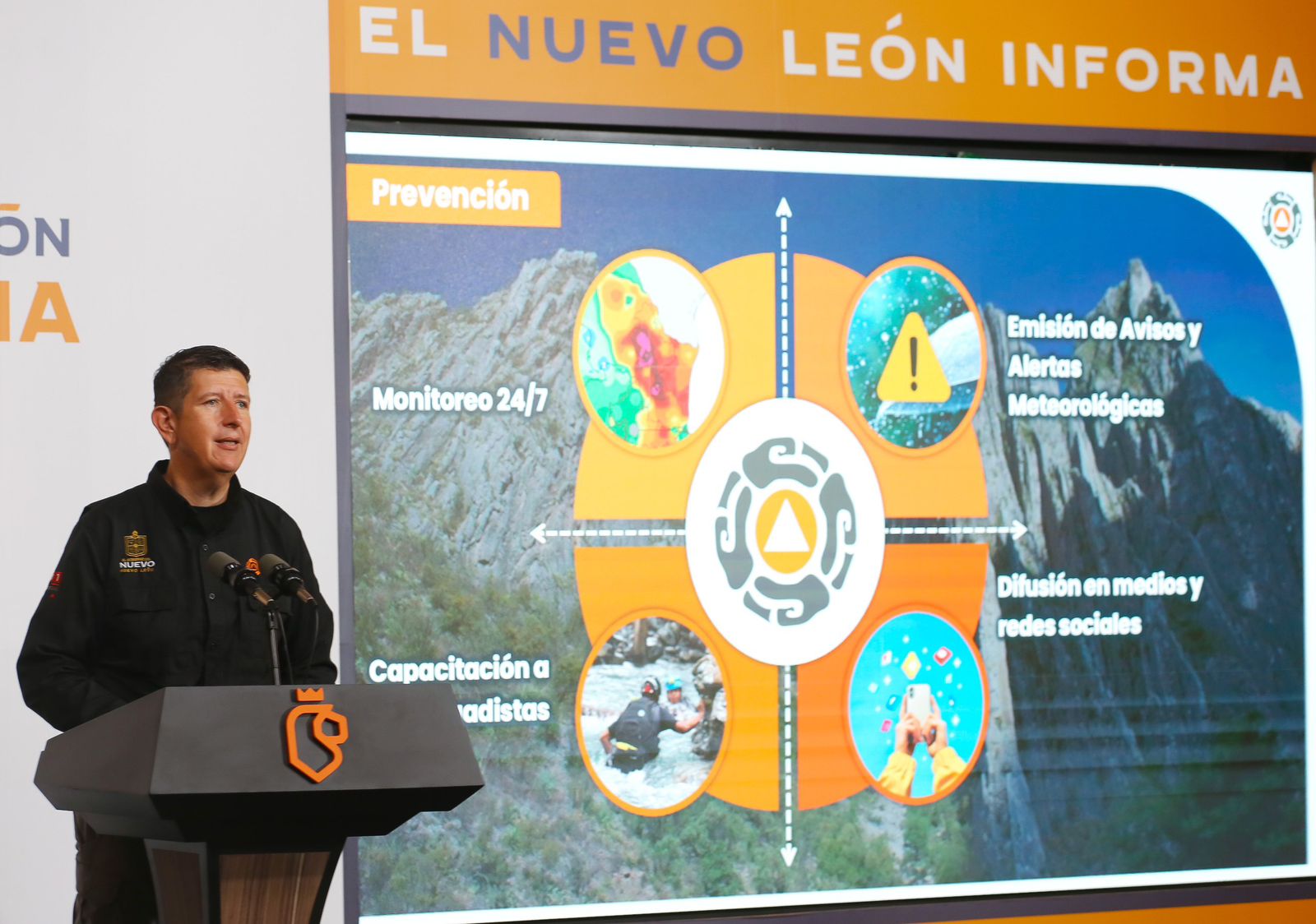 Emite PC NL medidas de prevención ante temporada de lluvias y ciclones