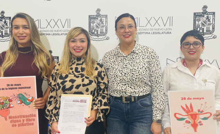 Impulsa Anylú Bendición etiquetado obligatorio en productos menstruales, por la salud de las mujeres