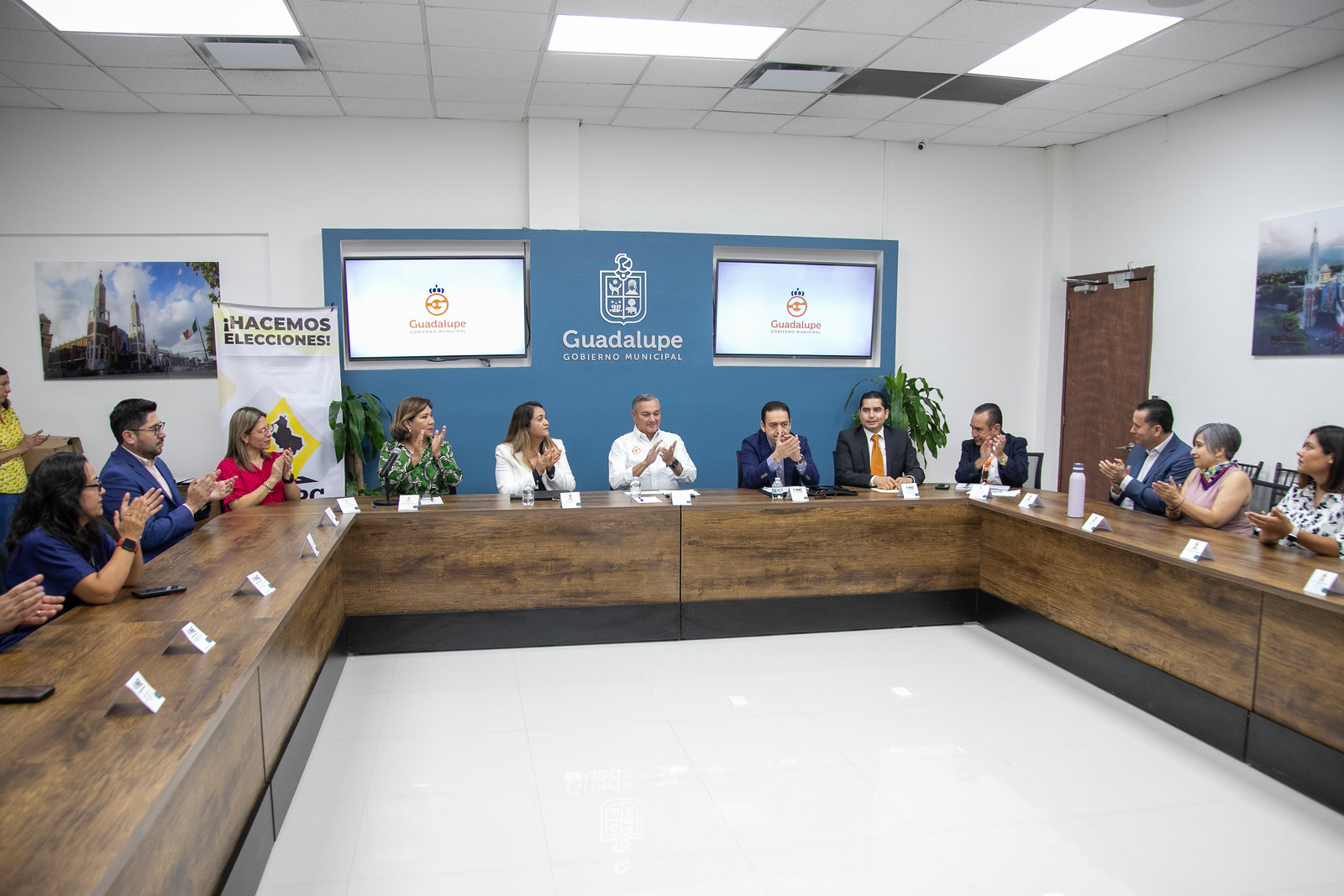 Asumen el EEPCNL y Guadalupe compromiso de cero tolerancia a la violencia política