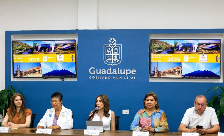 Refuerza Guadalupe acciones en temas de salud