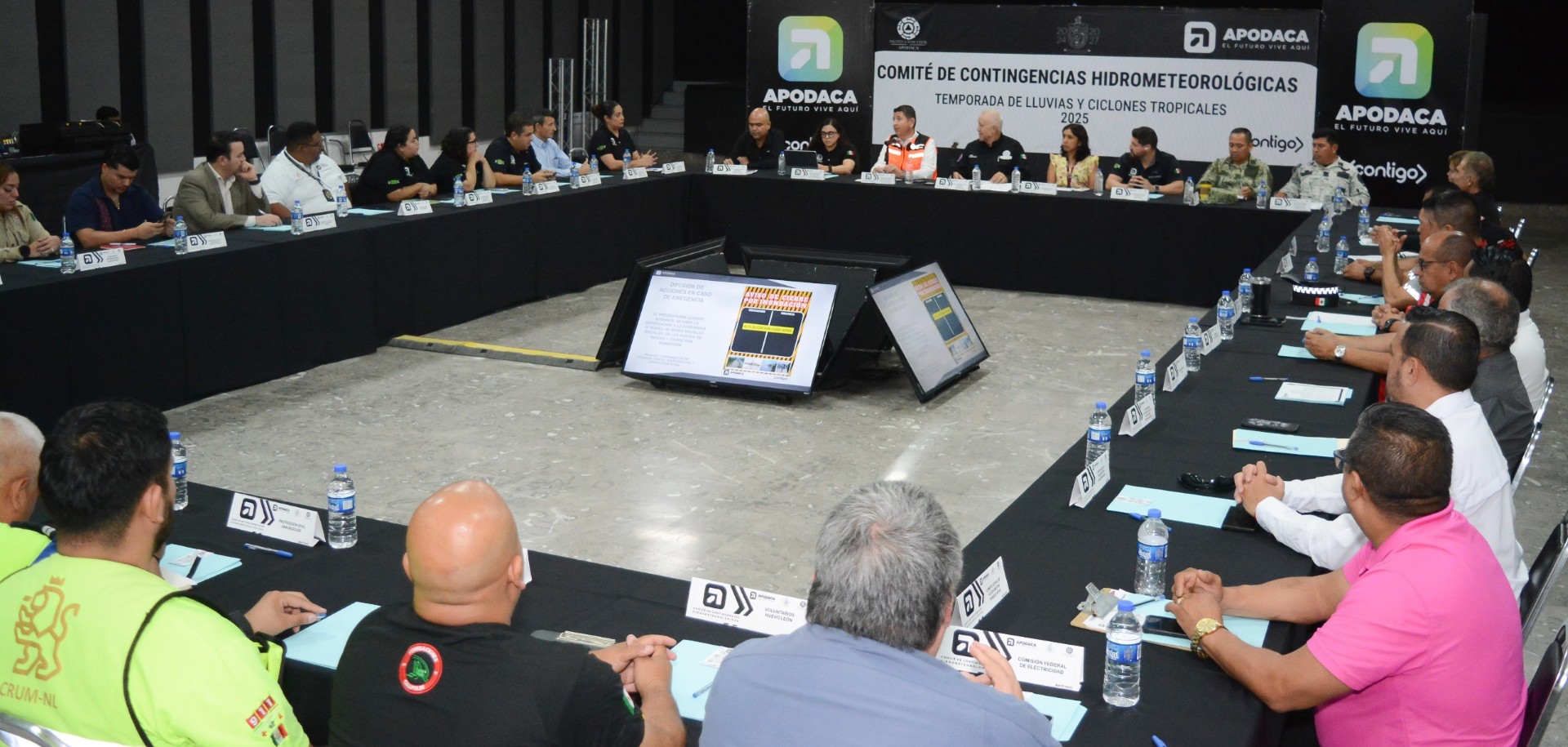 Apodaca se declara listo para Temporada de Huracanes 2025