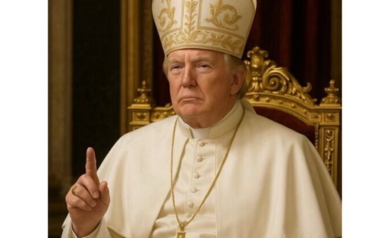 Foto generada con IA de Donald Trump causa controversia entre sus simpatizantes