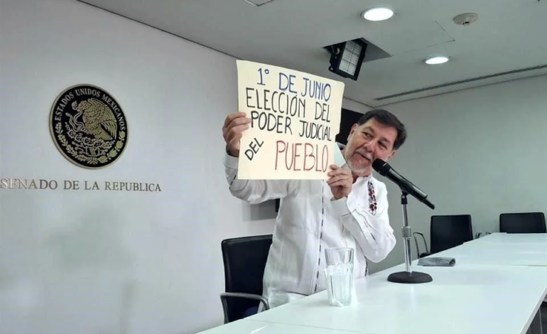 Entrega Senado al INE expedientes de candidatos judiciales
