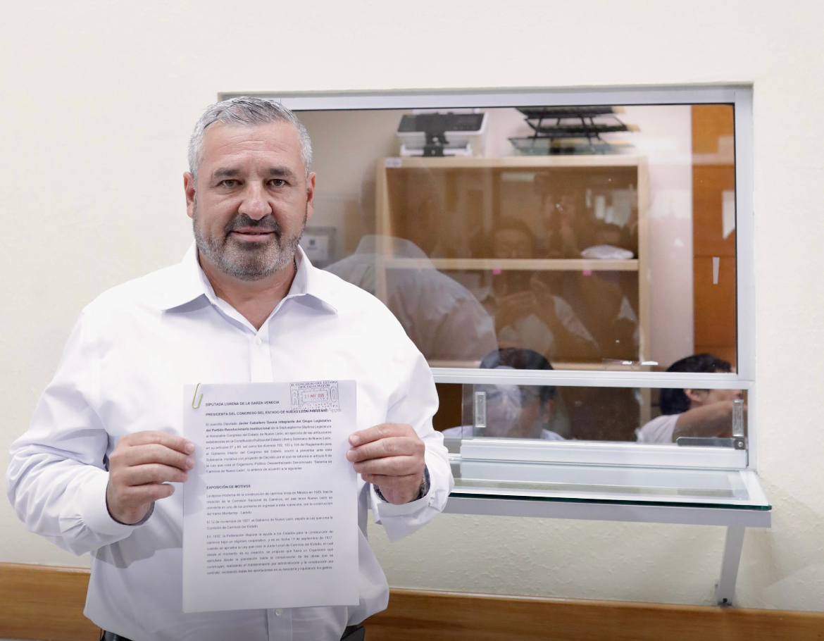 Propone Javier Caballero que Congreso&nbsp;forme parte del Consejo del Sistema de Caminos