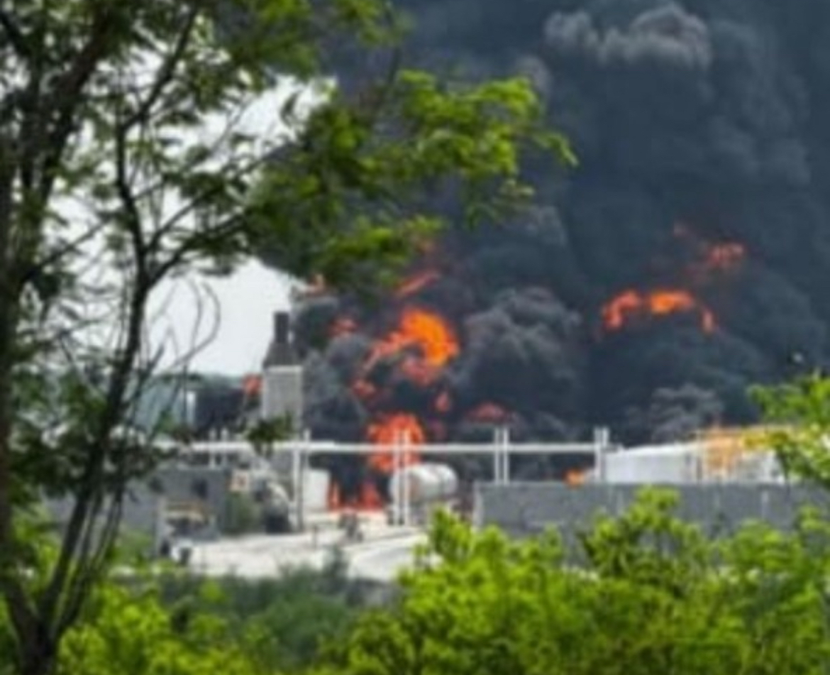 Una empresa que fue investigada por huachicol en el 2021, estalló en Cadereyta