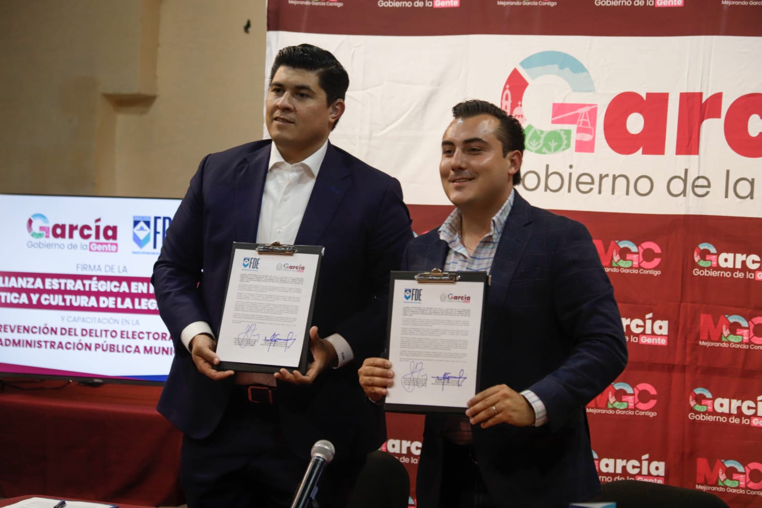 Firma García estratégica en materia de ética y cultura de la legalidad ante la FDE