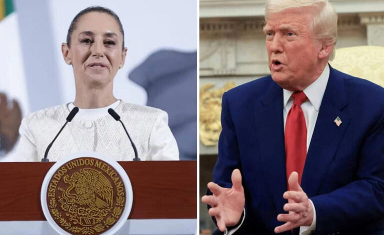 Sostiene Sheinbaum diálogo con Trump sobre comercio; no hay acuerdos