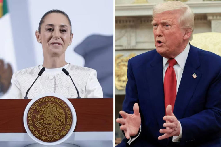 Sostiene Sheinbaum diálogo con Trump sobre comercio; no hay acuerdos
