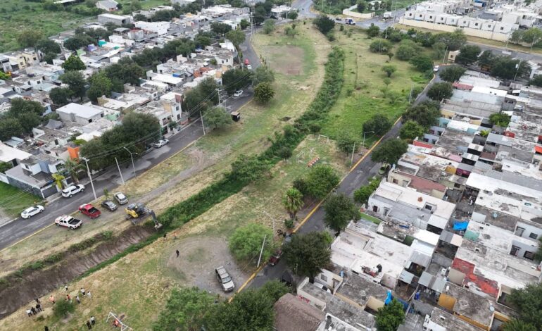 Emprende Félix Arratia plan de desazolve en Juárez para seguridad ciudadana