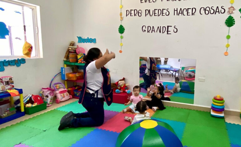 Ofrece Santa Catarina desarrollo integral y cuidado de la niñez