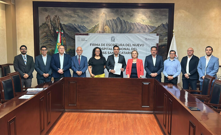 Habrá otra nueva clínica del IMSS en Santa Catarina: Nava